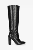 Mexx botine KRYSTAL INDY culoarea negru, cu toc drept, MI001800153W-01