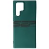 Husa Silicon Samsung Galaxy S22 Ultra Midnight Green - Calitate Premium