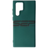 Husa Silicon Samsung Galaxy S22 Ultra Midnight Green - Calitate Premium