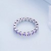 Inel Argint cu Zirconiu Mov - ARG407G, Argintboutique