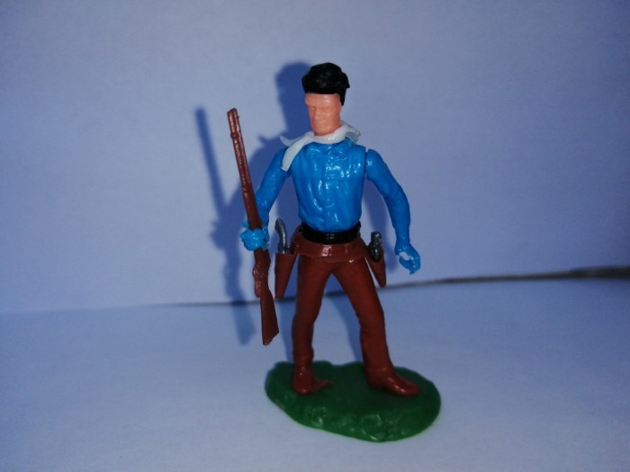bnk jc Elastolin Swoppet - cowboy cu pusca