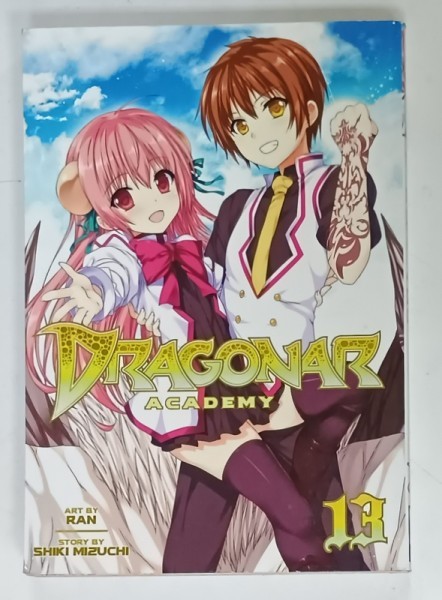 DRAGONAR ACADEMY , art by RAN , story by SHIKI MIZUCHI , no. 13 , 2017 , BENZI DESENATE *