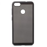 Cumpara ieftin Husa Huawei P9 Lite MyStyle Mesh Neagra - Carcasa Protectie Anti Soc, Praf si Zgarieturi