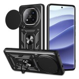 Husa Xiaomi Redmi Note 14 Pro+ 5G protectie camera Asteroid GSM CamShield Series, negru