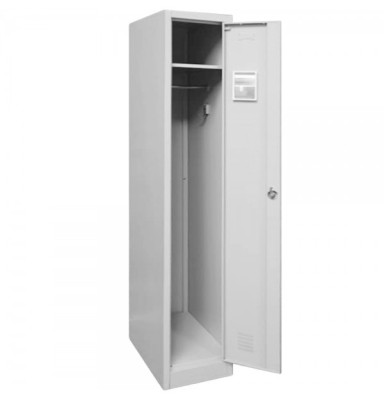Vestiar metalic Premium 1 usa 300x500x1800 mm (LxlxH), neasamblat, PLUS foto