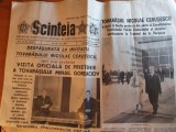 Scanteia 28 mai 1987-vizita lui gorbaciov in romania,art.poiana brasov si sulina