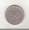 Bnk mnd Coreea de Sud 50 won 1997, Asia