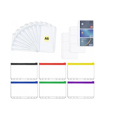 Accesorii si etichete pentru planificator de buget Copsd, plastic,10,5 x 14,8cm foto
