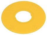 Inel de avertizare plat 22mm &Oslash; montare 22mm &Oslash; 60mm