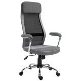 Vinsetto Scaun birou ergonomic, inaltime reglabila, 65x60x119-129cm | Aosom Romania