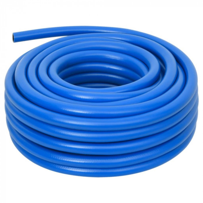 vidaXL Furtun de aer, albastru, 0,7&quot;, 5 m, PVC