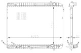 NRF 59297 Radiator, racire motor