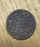 MNDSTR4 AUT AUSTROUNGARIA 1 Kreuzer 1851