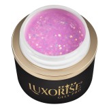Cumpara ieftin Gel UV Constructie Unghii RevoFlex LUXORISE 15ml, Crystal Galaxy