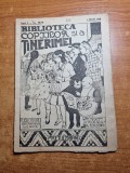 biblioteca copiilor si a tinerimii 1 iunie 1918 - jocuri,umor,povesti,g. cosbuc