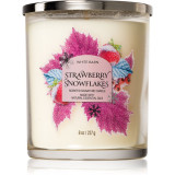 Bath &amp; Body Works Strawberry Snowflakes lum&acirc;nare parfumată 227 g