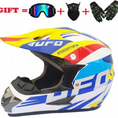 Set Casca Cross/Enduro/Atv/Moto, marime M,L,XL