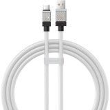 Cablu alimentare si date Baseus, Fast Charging Data Cable pt. smartphone, USB (T) la USB Type-C (T), 100W, 1m, alb