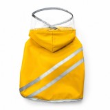 Pelerină Impermeabilă Reflectorizantă pentru C&acirc;ini, Galben