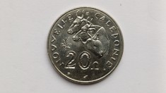Noua Caledonie-20 Francs 2002 UNC