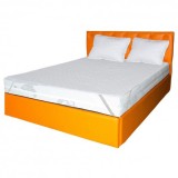 Set Saltea cu spuma poliuretanica HR, Memory Foam 4cm, Zeus Memory Comfort Dodolut 180x200x20cm, husa hipoalergenica, fermitate tare, greutate maxima