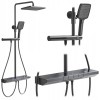 Set dus cu termostat REA Pedro Titanium