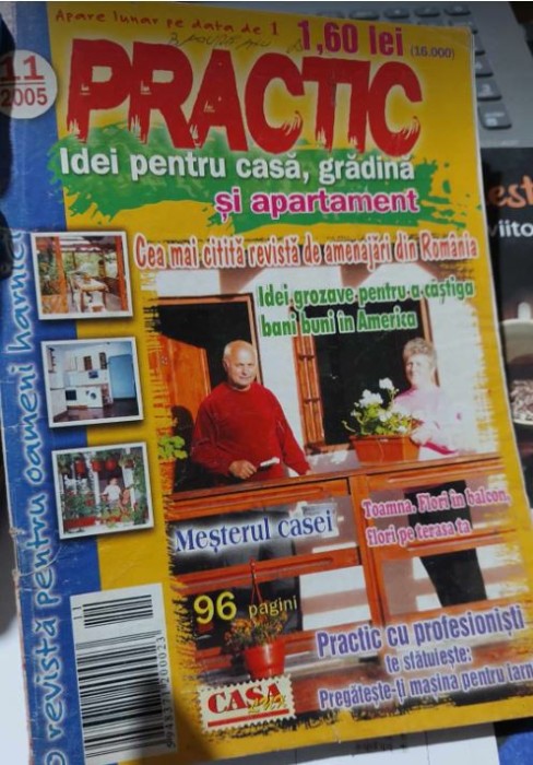 PRACTIC IDEI pentru casă, grădină și apartament - noiembrie 2005