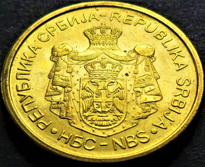 Moneda 2 DINARI / DINARA - SERBIA, anul 2012 *cod 2740 B = A.UNC foto