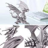Puzzle 3D - Piececool - Dragon argintiu | Robotime