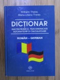 Dictionar roman - german de electrotehnica, telecomunicatii, automatizari si calculatoare