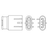 Sonda lambda Fiat 500 (312) 07.07-, 500 C (312) 09.09-, Panda (312 319) 02.12-, Panda Van (312 519) 02.12-; Lancia Ypsilon (312) 05.11-, MAGNETI MARE