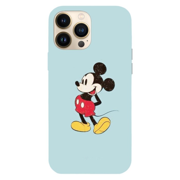 Husa compatibila cu Apple iPhone 15 model Mickey Mouse cartoon, Silicon, TPU, Viceversa