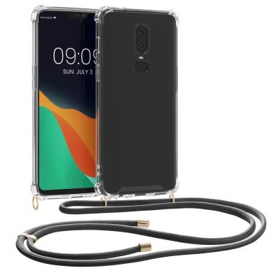 Husa pentru OnePlus 6, Silicon, Transparent, 48591.03 foto