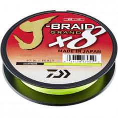 Fir J-Braid Grand X8 Chartreuse 0.10mm 7kg 135m