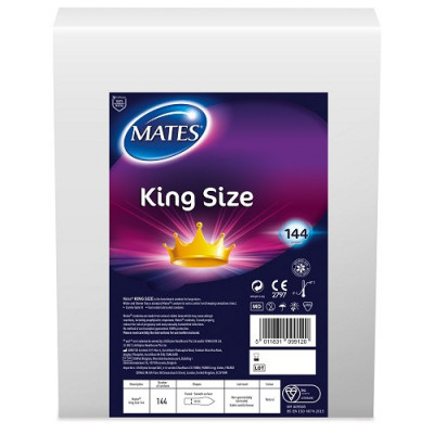 Mates King Size Condom BX144 Clinic Pack foto