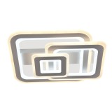 Plafoniera Mera LED 136W 3CCT cu telecomanda, alb, Erste