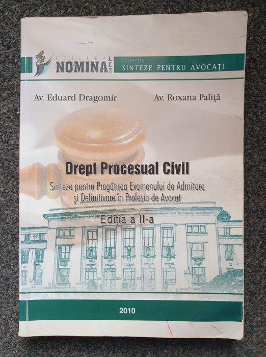 DREPT PROCESUAL CIVIL - Dragomir, Palita