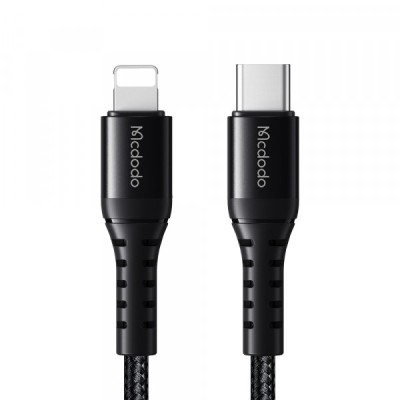 Cablu Date si Incarcare USB-C - Lightning McDodo CA-5631, 36W, 1m, Negru foto