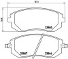 Placute Frana BREMBO Prime Line P 78 013, Subaru/Toyota Exiga, Forester, GT 86, Impreza, Legacy, Outback, XV