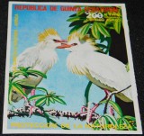 Guineea Ecuatorială &ndash; Garcilla Bueyera (Bubulcus ibis) 200 Pesetas &ndash; Protecția Naturii -A61