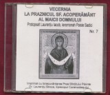 &quot;Vecernia la Praznicului Sf&acirc;ntului Acoperăm&acirc;nt&quot; - Protopsalt L. Iacob - CD audio, Religioasa