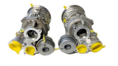 2X NEW OE TURBO TURBOCHARGER 2.9L TFSI AUDI RS4 RS5 A6 S6 A7 S7 PORSCHE PANAMERA CAYENNE 06M145702T - 06M145701T foto