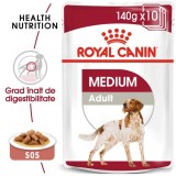 Cumpara ieftin Royal Canin Medium Adult hrana umeda caine (in sos), 10 x 140 g