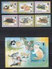 Jersey 2002 - Pisici, Serie + Colita, MNH, Nestampilat