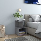 Cumpara ieftin Noptieră, gri beton, 35x35x55 cm, PAL