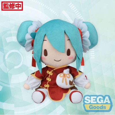 Character Vocal Series 01: Hatsune Miku Fuwa Petit Plush Figure Hatsune Miku Going Out Series Chinatown Ver. M 22 cm foto