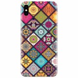 Husa silicon pentru Apple Iphone XS, Mandala Pattern