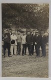 OFITERI ROMANI SI STRAINI SI CIVILI , FOTOGRAFIE DE GRUP , TIP CARTE POSTALA , FOTO REMBRANDT , IASI , CCA . 1900