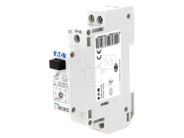 &Icirc;ntrerupător Acționat prin Apăsare 250V 16A IP40