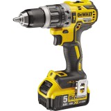 Masina de gaurit si insurubat cu percutie DCD796P2, 18V XR, 5Ah motor fara perii, DeWalt